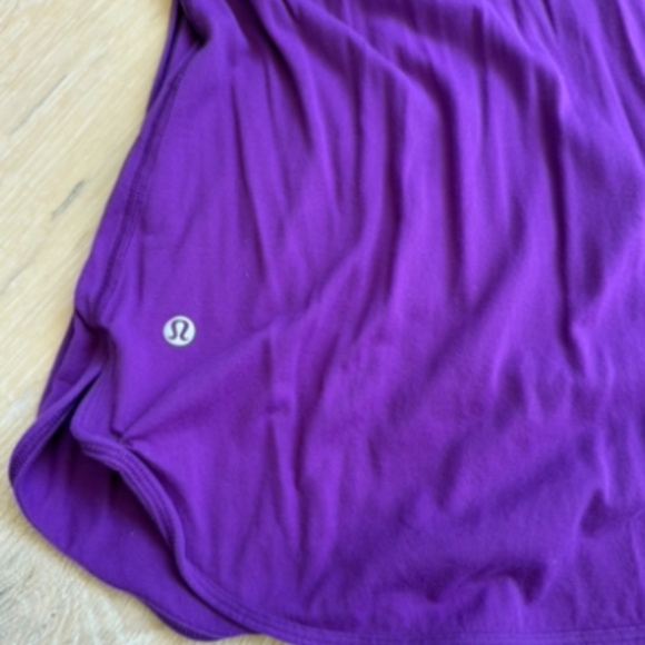 Lululemon Original Cool Racer Back Tank Purple Size 2 - Picture 3 of 4